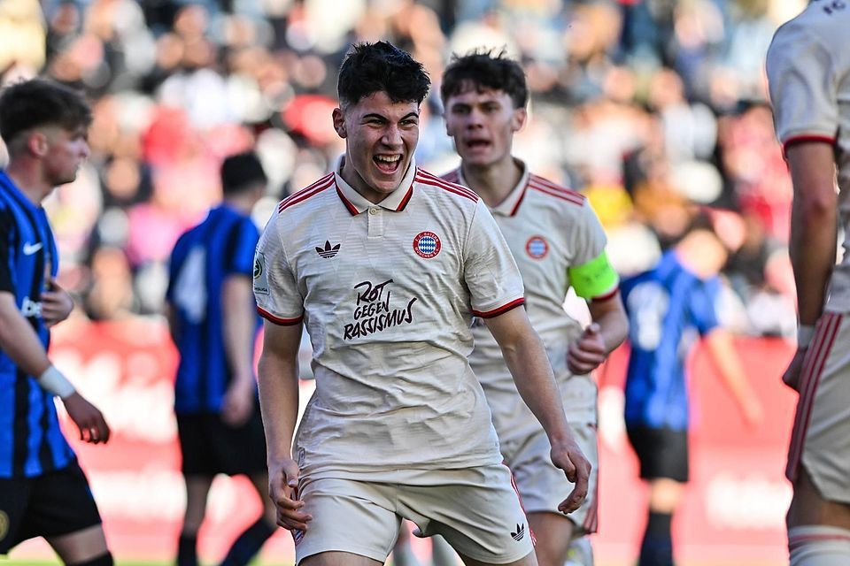Wurde gegen Inter Mailand zur tragischen Figur: Felipe Chavez erzielte das wichtige 1:0, verschoss aber den entscheidenden Elfmeter, das das Youth-League-Aus des FC Bayern besiegelte.