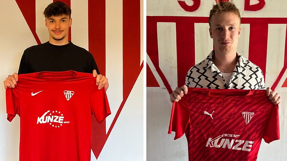 Ajdin Mehinovic und Tobias Bloier verstärken den SV Bruckmühl.