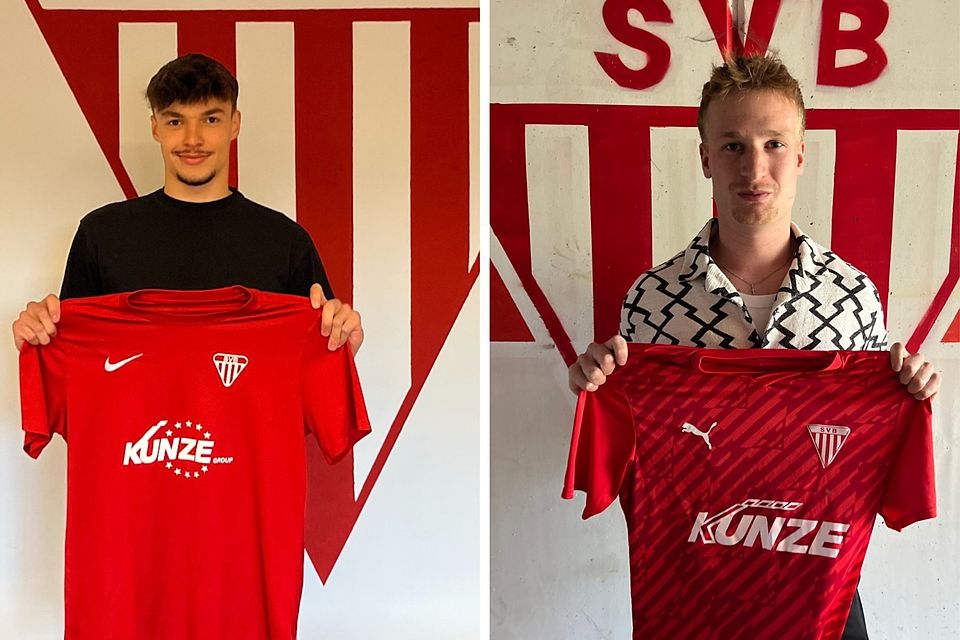 Ajdin Mehinovic und Tobias Bloier verstärken den SV Bruckmühl.