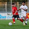 Der Hallbergmooser Moritz Sassmann im Spiel gegen Forstinning