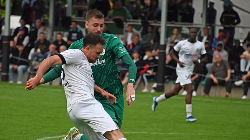 Garchinger Treffsicherheit ist nach der deutlichen 1:4-Niederlage gefragt – auf Spieler wie Roman Gertsmann kommt es also an diesem Samstag an.