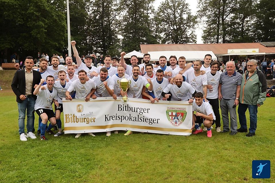 Knapp eine Woche nach dem Titel in der A9 schnappte sich Eintracht Triers Zweite auch den Kreispokal