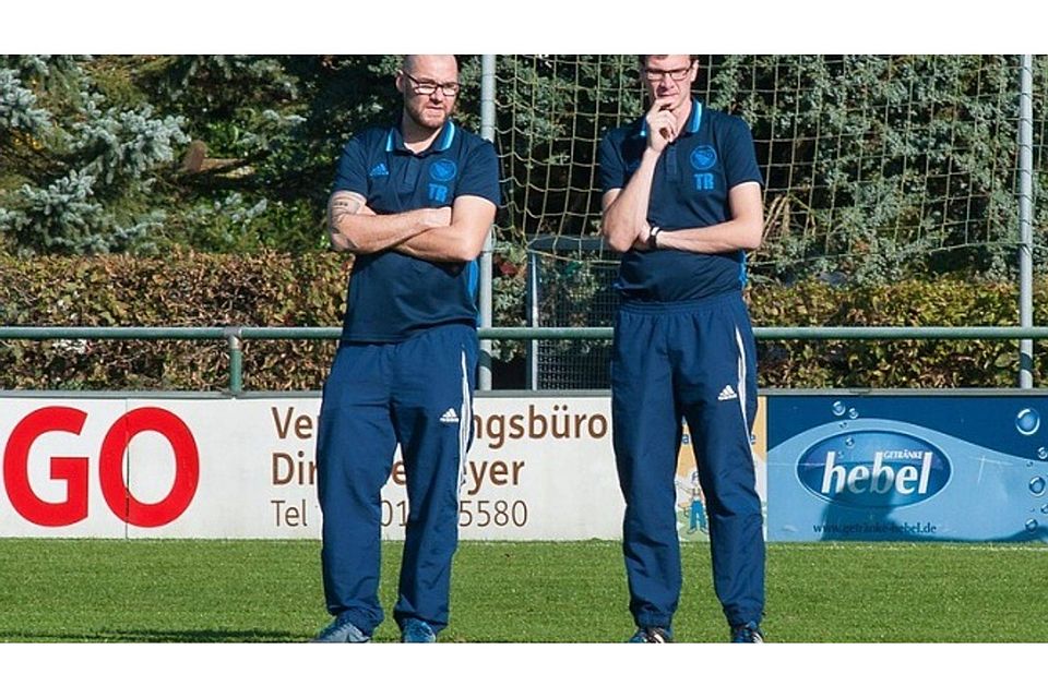 Holzhausens Trainer-Duo kann sehr zufrieden in die Winterpause gehen. F: Peter Leuenberger