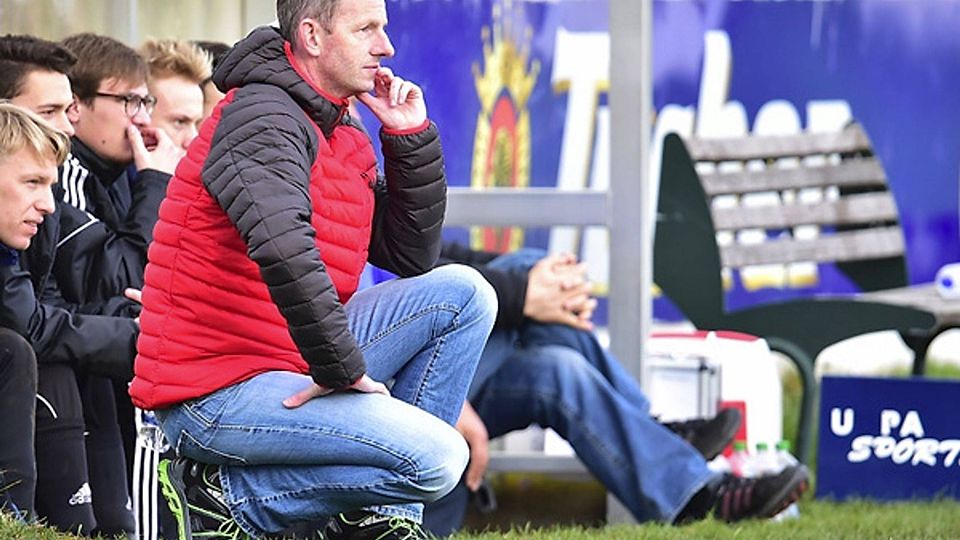 Bruck-Coach Normann Wagner darf zur Frühjahrvorbereitung drei Neuzugänge begrüßen. F: Zink