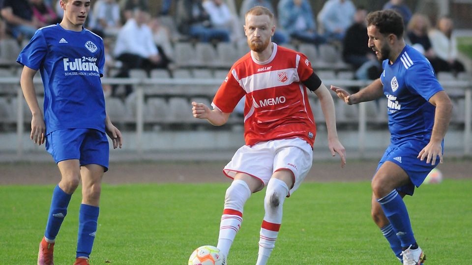 Steinhagens Vitali Wolf (M.) präsentierte sich zuletzt in starker Form. 