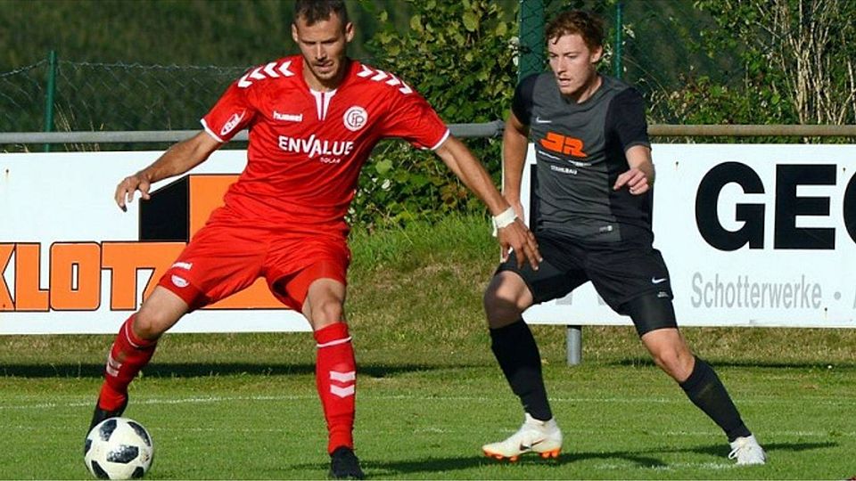 Schon für einige Vereine in Niederbayern hat Ondrej Bublik gespielt. Hier noch im Trikot des 1.FC Passau, inzwischen für die SG Teisnach/Gotteszell aktiv. F: Meier