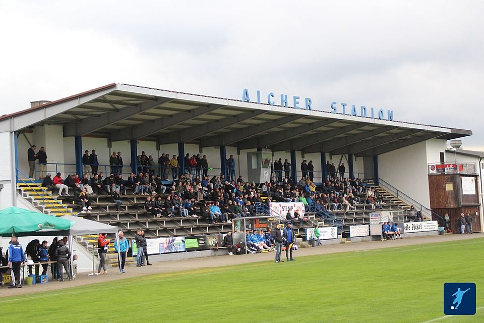 Ort des Eröffnungsspiels der Kreisligasaison 2023/24: Das Aicher Stadion in Rosenberg.
