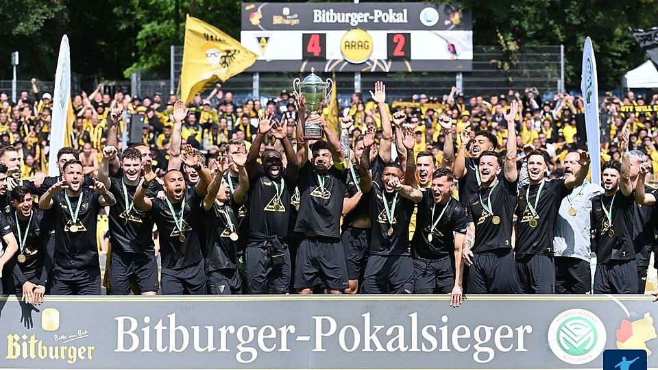 Erstmals nach fünf Jahren gewannen die Aachener wieder den Mittelrheinpokal.