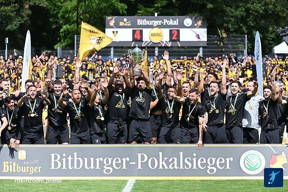 Erstmals nach fünf Jahren gewannen die Aachener wieder den Mittelrheinpokal.