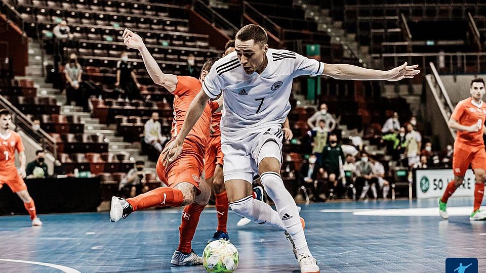 Futsal-Nationalspieler Ian-Prescott Claus erzielte zuletzt am 23. Januar 2022 gegen Tschechien für Deutschland ein Tor (Ergebnis: 4:7).