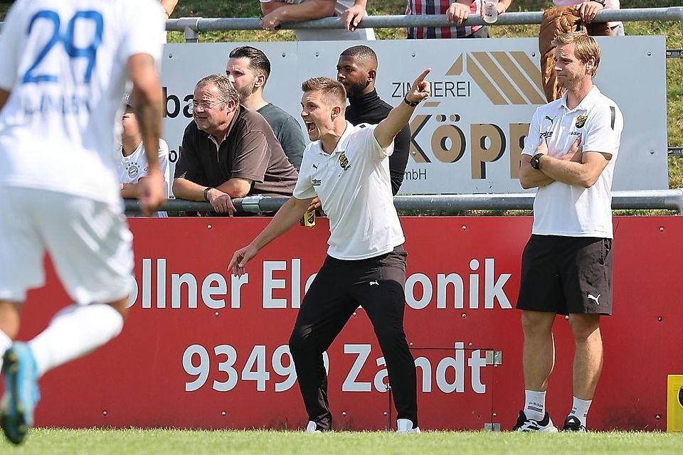Kann auch mal lautstark werden: Vilzings Cheftrainer Josef Eibl.