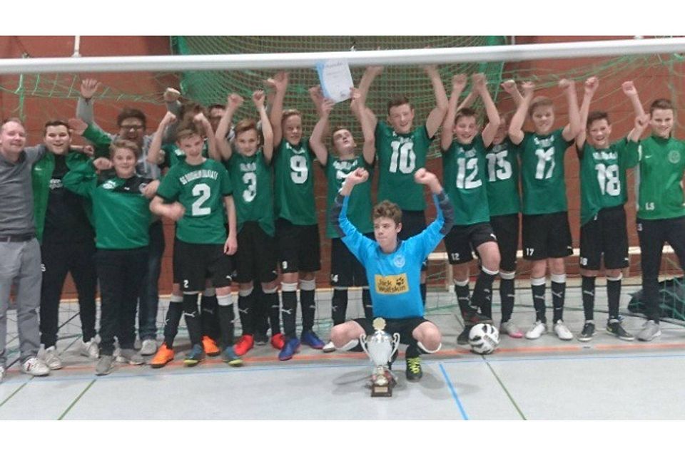 Die C-Junioren der SG Boisheim/Dilkrath holten zum dritten Mal in Folge die Stadtmeisterschaft.
