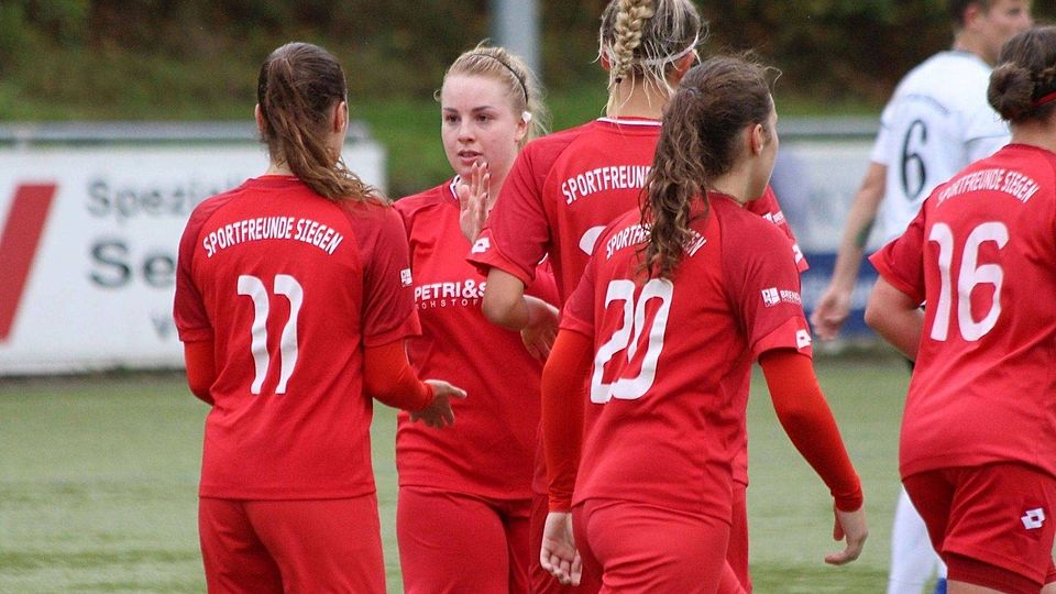 Die Frauen der Sportfreunde Siegen empfangen im Westfalenpokal-Halbfinale den VfL Bochum.