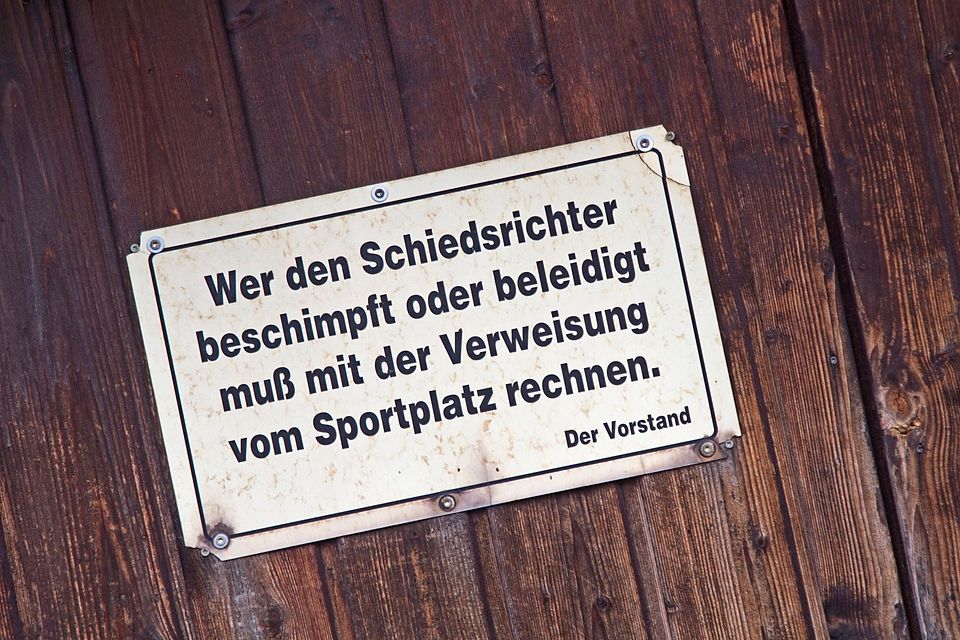 Die Botschaft ist eigentlich klar - daran gehalten wird sich in den seltensten Fällen. Die Botschaft ist eigentlich klar - daran gehalten wird sich in den seltensten Fällen.
