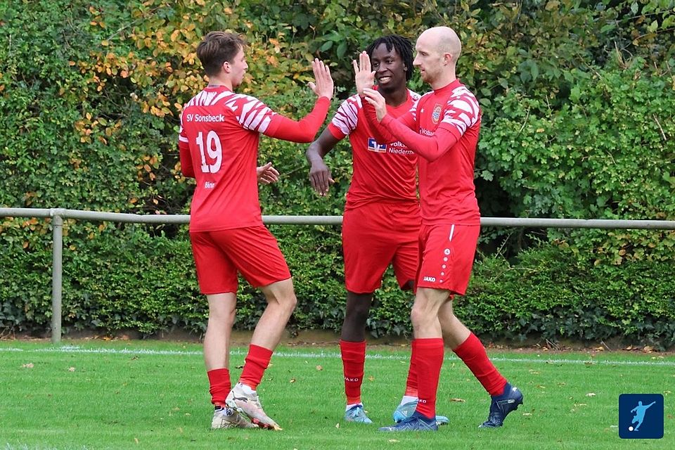 Im Pokal setzte sich der SV Sonsbeck schon gegen Velbert durch.