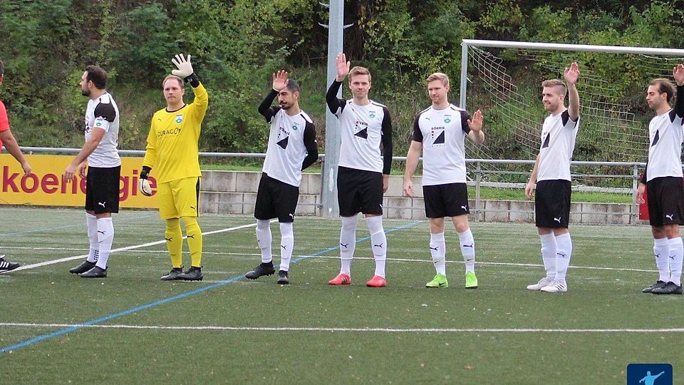 Die Spieler von Starkenburgia Heppenheim.