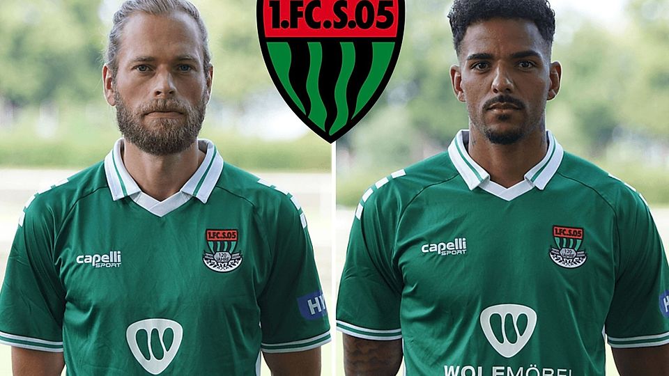 Kristian Böhnlein (li.) und Michael "Mike" Dellinger gehen mit Schweinfurt 05 den Weg zurück von der 3. Liga in die Regionalliga.
