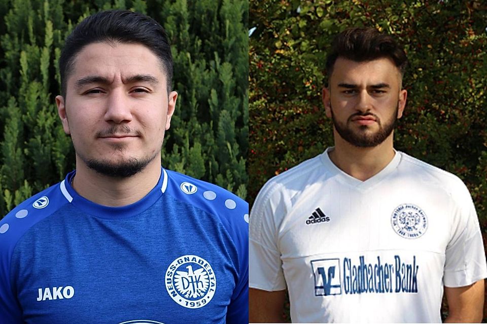 Muhammed-Batuhan Dogan (l.) und Baris Gürpınar wirbeln fortan für SVG Grevenbroich. 