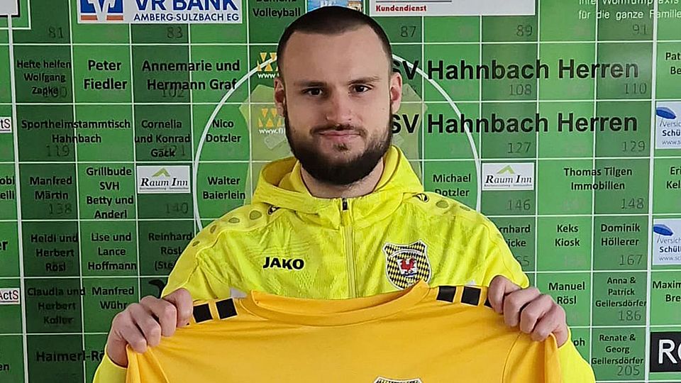 Luca Roth ist der dritte Sommer-Neuzugang beim SV Hahnbach.
