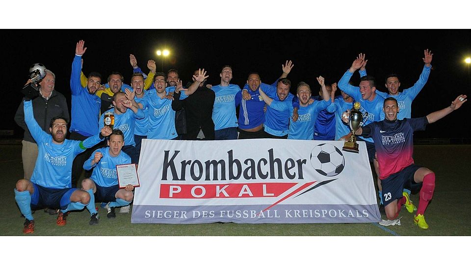 Die TSG Wörsdorf ist Kreispokalsieger 2015! Foto: Klein.