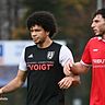 Eliot Albert (li.) wird im Spiel gegen den FC Wegberg-Beeck gesperrt fehlen.