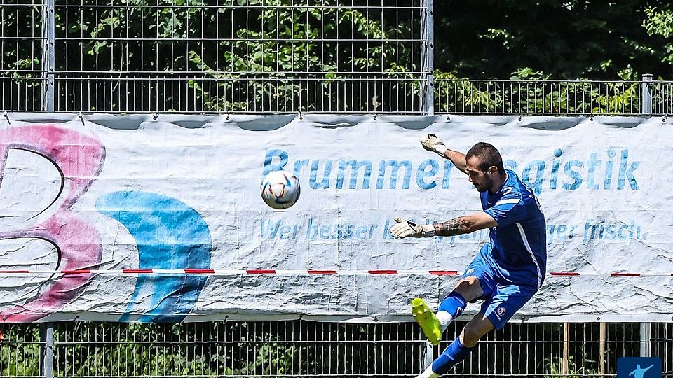 Marsel Caka hütet künftig das Gehäuse des 1. FC Passau 