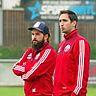 Trainer Stefan Stiegler (rechts) und Co-Trainer Max Eglseder haben ihren Vertrag verlängert. Sie wollen Donaustauf II im oberen Drittel der Kreisklasse etablieren.