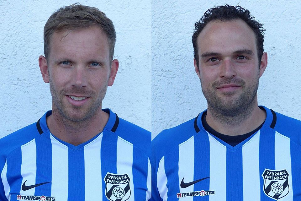 Das Trainerduo Matthias Vogt und Mike Burdina verlängerten beim Sinsheimer Kreisligisten VfB Epfenbach.