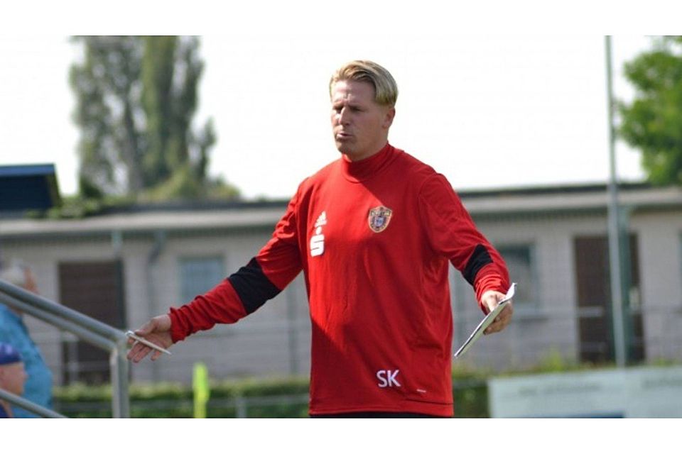 Coach Sven Körner geht mit Stendal als Außenseiter ins Endspiel um den Landespokal.               F: Kegler