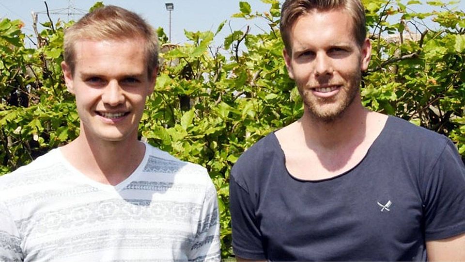 Markus Rolle (links) wird beim FC Gundelfingen neuer Co-Trainer an der Seite von Martin Weng.		F.: Walter Brugger