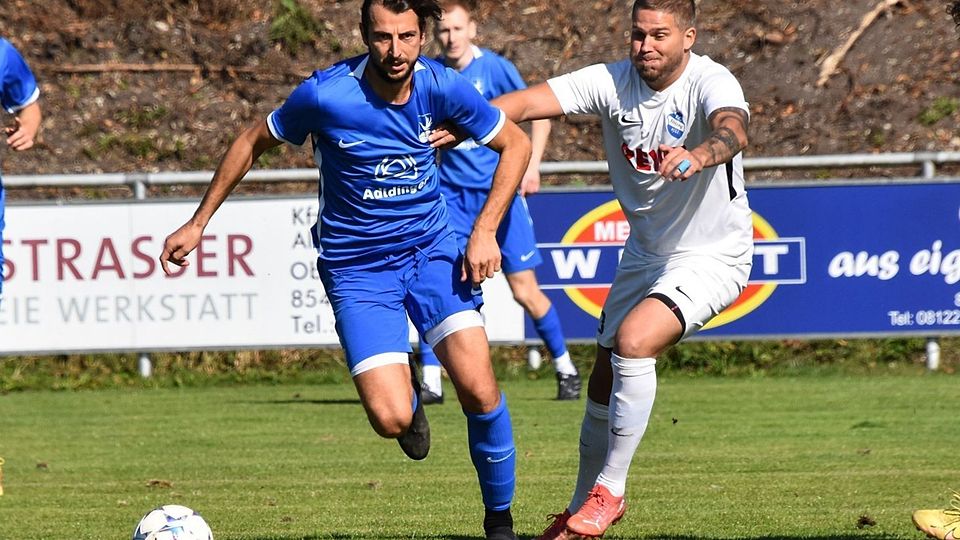 Christoph Härtl (r.) verlässt den FC SF Eitting. 