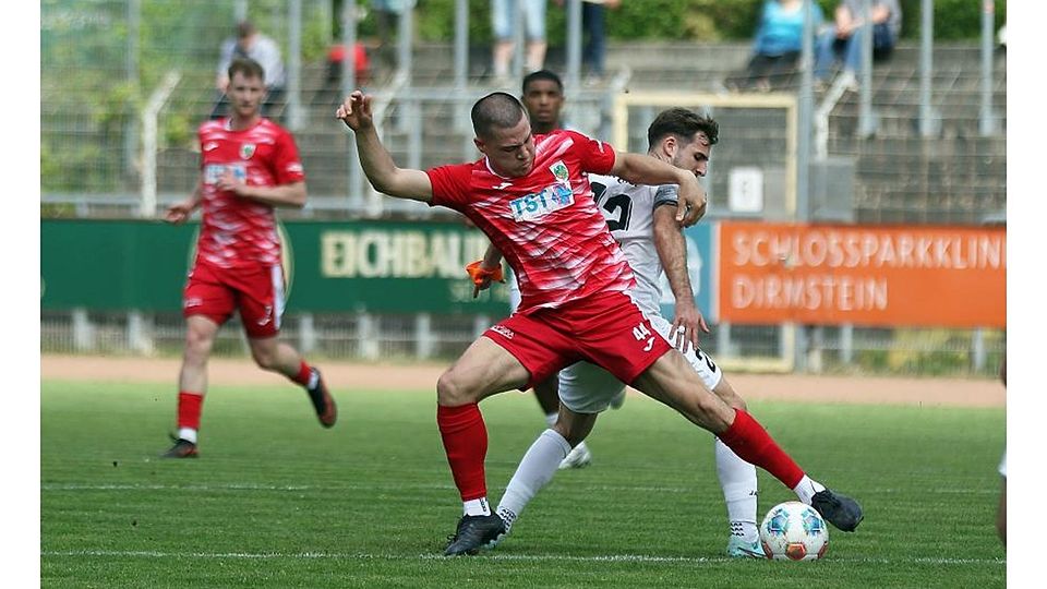 Kreuzbandriss: Innenverteidiger Leo Klein wird der Wormatia in den kommenden Monaten nicht zur Verfügung stehen.	Foto: Dirigo/ pakalski-press