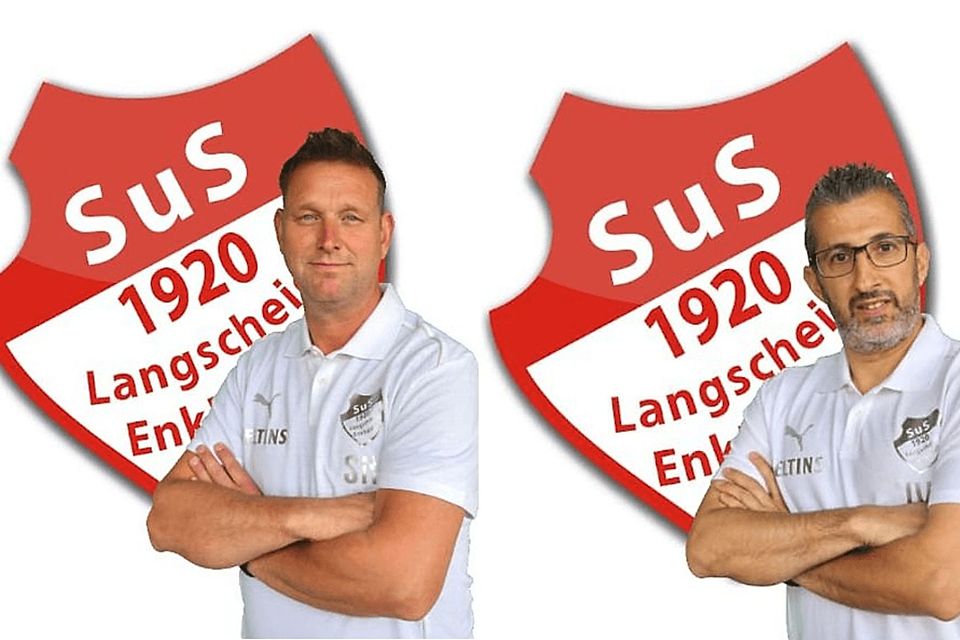 Sven Nieder (l.) und Ioannis Vassis verlängern beim SuS Langscheid/Enkhausen.
