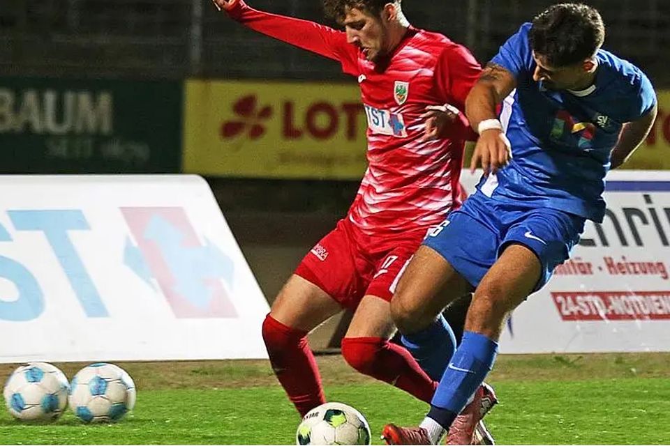 Einen Außenstürmer hatte SV Rot-Weiss noch gesucht: Von Wormatia Worms (Oberliga Rheinland Pfalz/Saar) kommt Niklas Meyer (links).