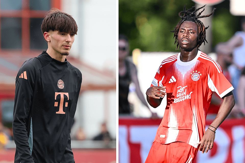 Roko Mijatovic (l.) und Gibson Adu werden dem FC Bayern II einige Zeit fehlen. Roko Mijatovic (l.) und Gibson Adu werden dem FC Bayern II einige Zeit fehlen.