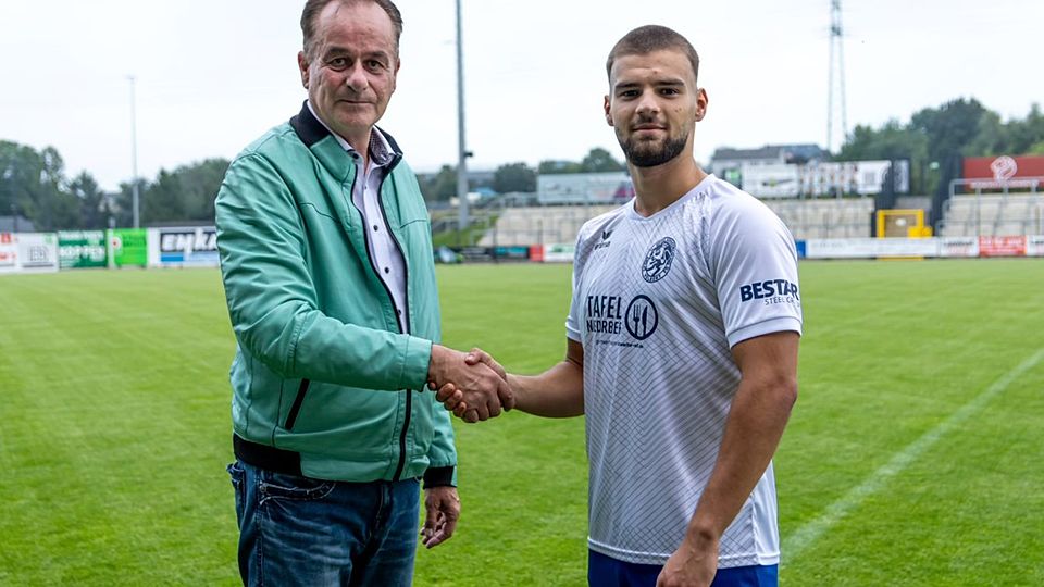 Florian Berisha schließt sich der SSVg Velbert an.