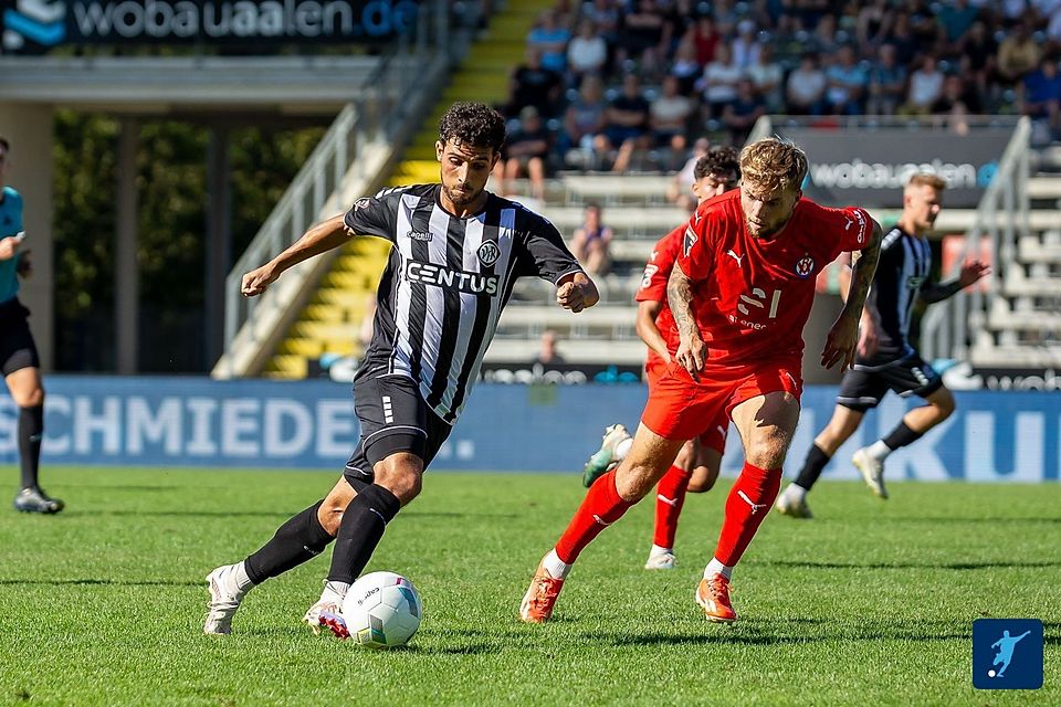Die Rasenspieler (rot) nehmen die Aalener und die Tabellenspitze ins Visier.