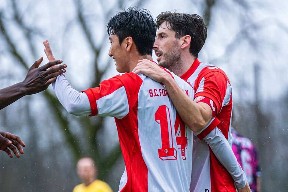 Fortunas Neuzugang Jiboem Seo (Nr. 14.) traf zum 1:0.