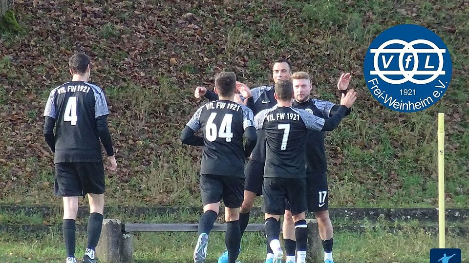 Der VfL Frei-Weinheim lässt dem Verfolger keine Chance.