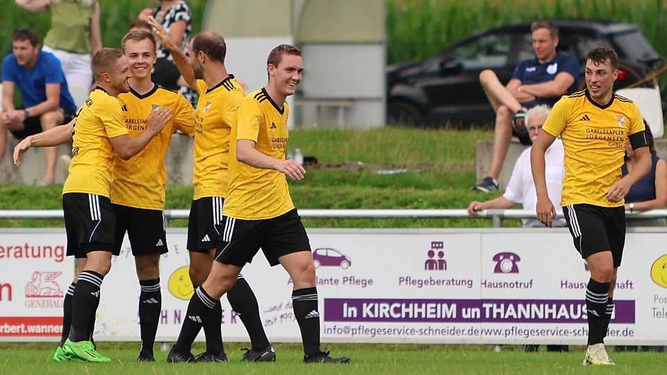 Beim TSV Kirchheim erzielten die Kammlacher gleich sechs Treffer und feierten die Tabellenführung.