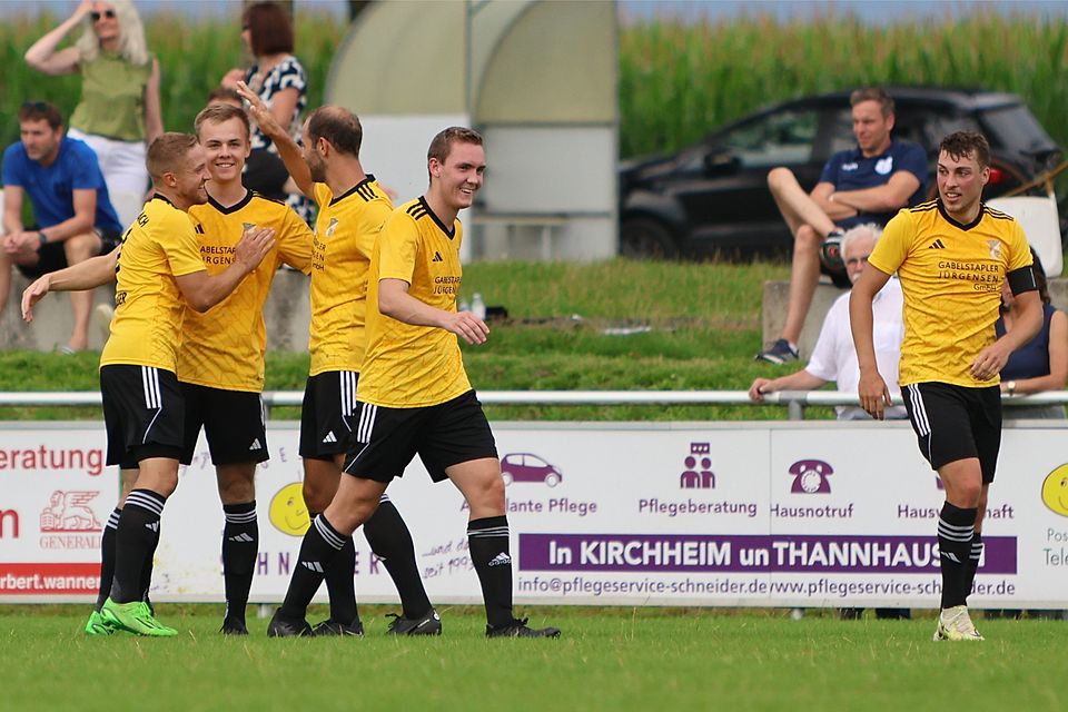 Beim TSV Kirchheim erzielten die Kammlacher gleich sechs Treffer und feierten die Tabellenführung.