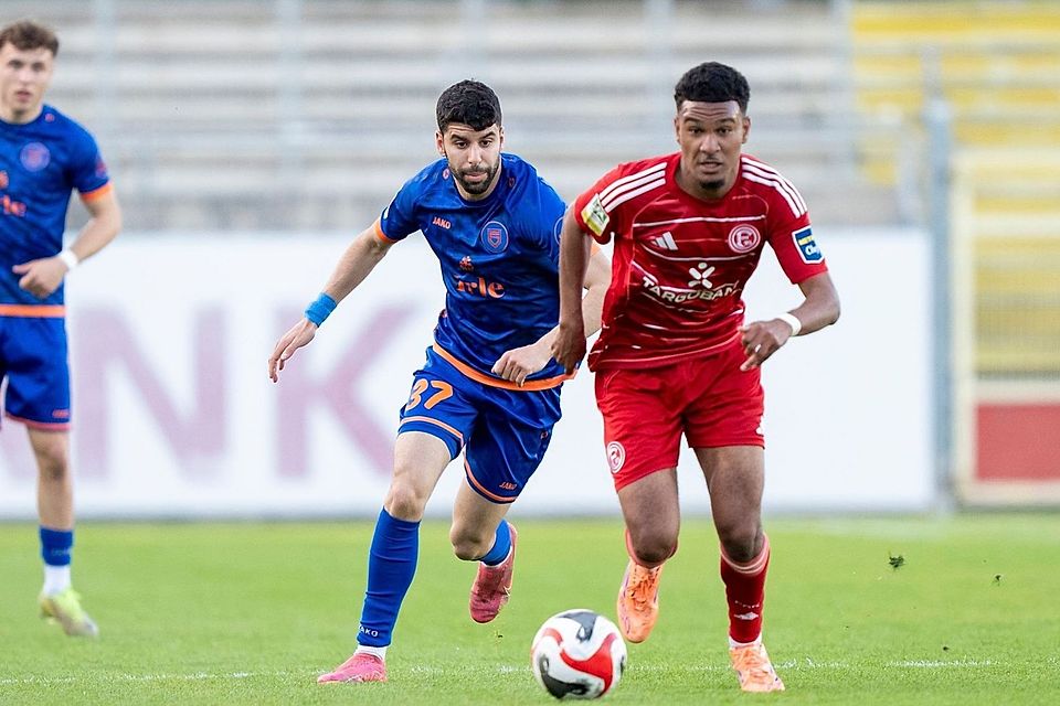 Die ZWeite von Fortuna Düsseldorf war nicht nur über den eigenen Sieg erleichtert.