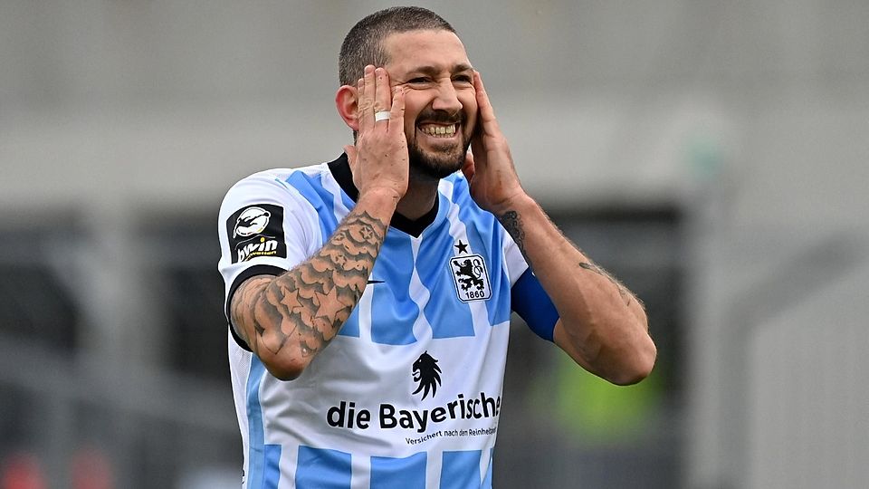 Sascha Mölders verpasste mit dem TSV 1860 München selbst dreimal den Aufstieg in die 2. Bundesliga.
