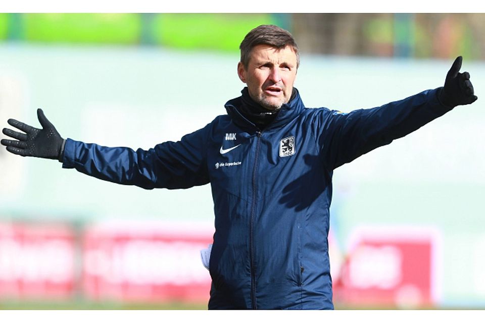 „Die Dinge in die Hand nehmen“ wollen die Sechziger im Derby gegen Haching: Löwen-Coach Köllner fordert „Schärfe“ von seinem Team. 