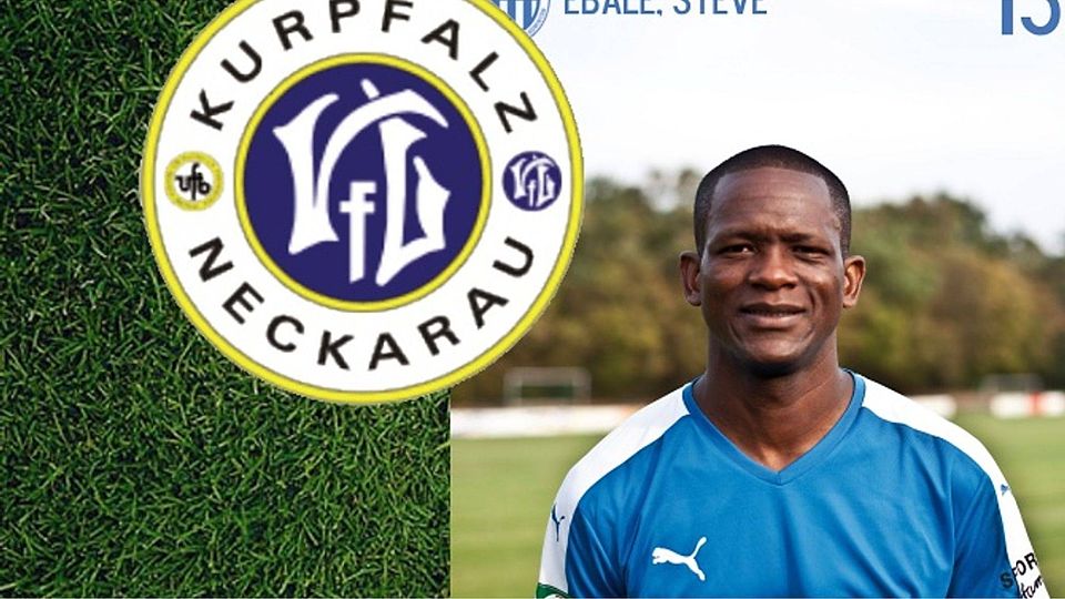 Steve Ebale wechselt zur Rückrunde zum VfL Neckarau.
