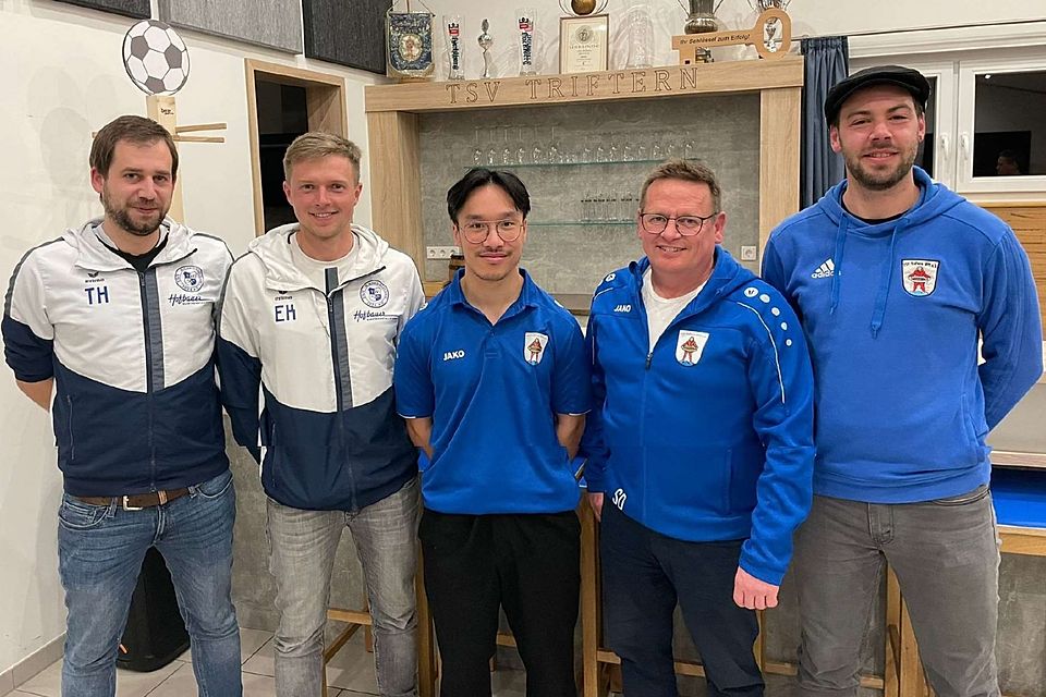 Das neue Team der SG Triftern/Anzenkirchen: Thomas Hüllmayer, Eugen Kastenkow-Lirsch, Marin Driesel, Volker Thiel und Daniel Surner