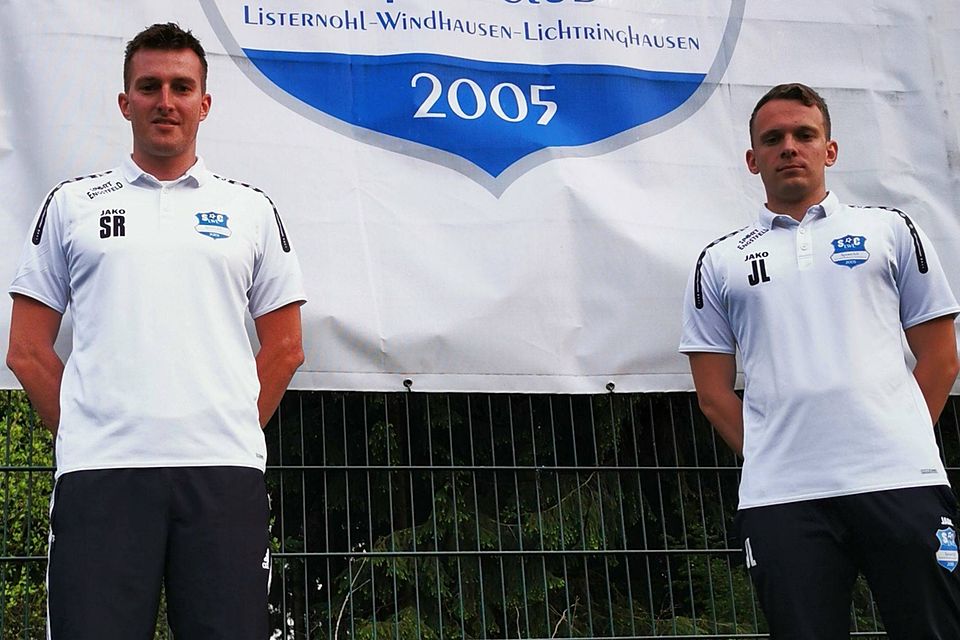 C-Lizenz-Inhaber Sebastian Rameil und Jens Luke, Besitzer der B-Lizenz, gehen in ihr drittes Trainer-Jahr bei den A-Junioren des SC LWL. Beide freuen sich auf das "Abenteuer" Landesliga.