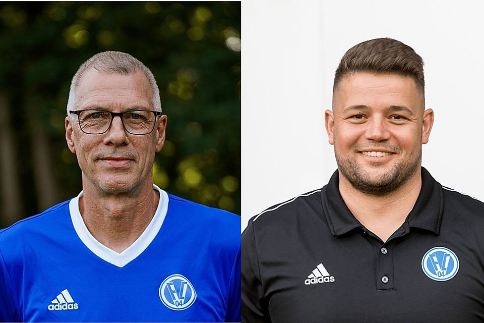 Die FC-Trainer Frank Neubarth und Jan Twietmeyer (v.l.), haben ihre Verträge für die Saison 2024/25 verlängert.