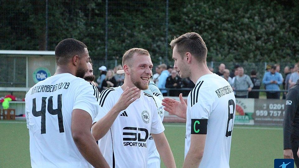 Katernberg jubelt spät. 