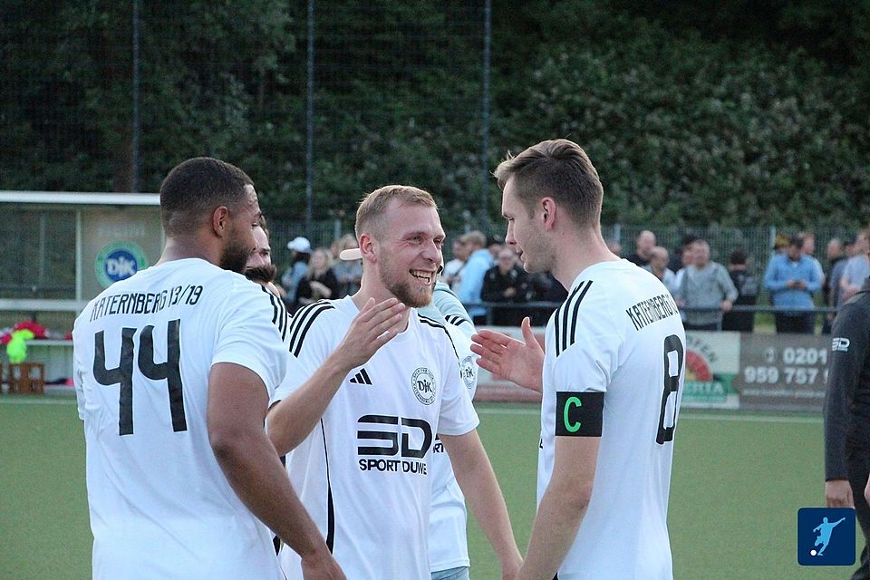 Katernberg jubelt spät. 